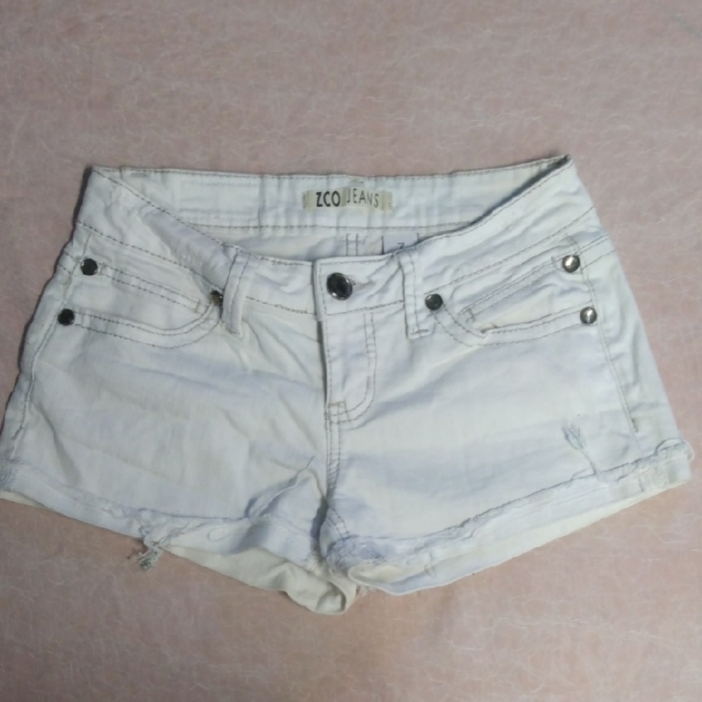 Women's White Shorts